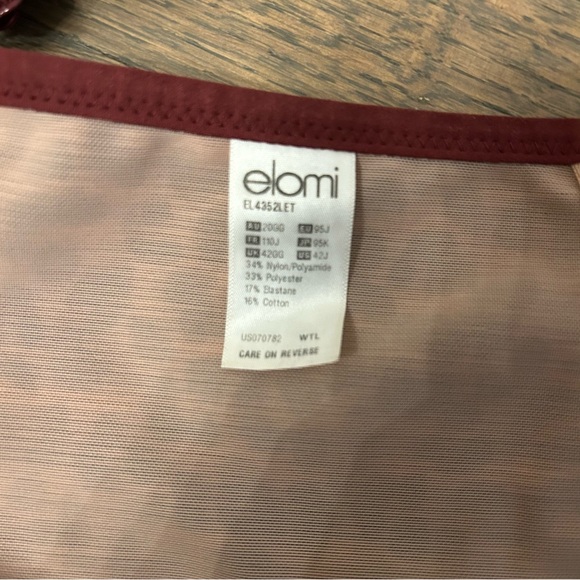 Elomi Sachi Plunge Bra 42GG [EUC] | Full Figure, Underwire - Picture 9 of 9